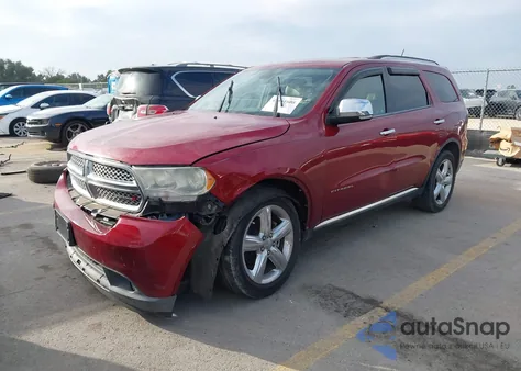 2013 Dodge Durango Citadel из США, поврежденный, VIN 1C4SDHET8DC678255